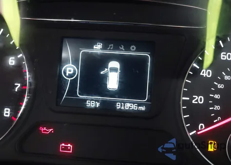 2018 Kia Sorento 2.4L Lx from USA, damaged, VIN 5XYPGDA35JG338645